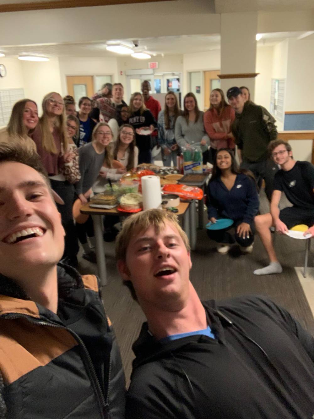 Resident Assistant Programming Event selfie